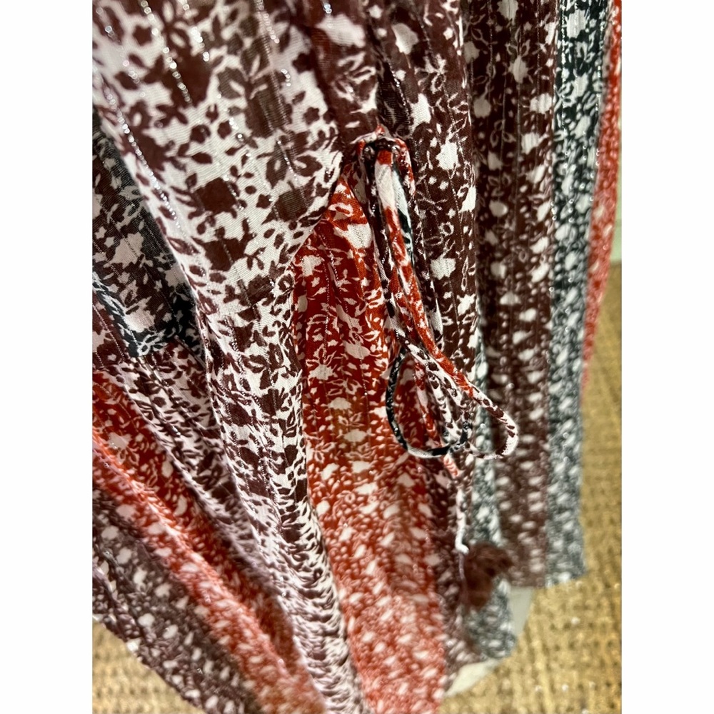 Anthropologie Shirred Beach Maxi Dress 1X - Picture 7 of 8